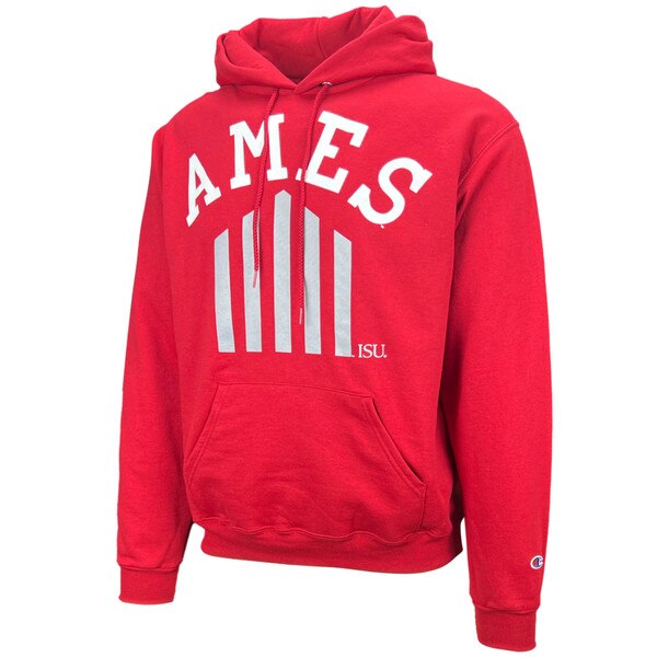 Champion® Ames 5-Bar Cardinal Hoodie